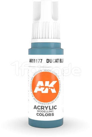 Photo de Ak Interactive  Pot de Peinture - Ducat Blue (17 ml)