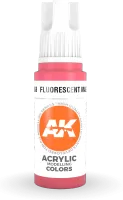 Photo de Ak Interactive  Pot de Peinture - Fluorescent Magenta (17 ml)