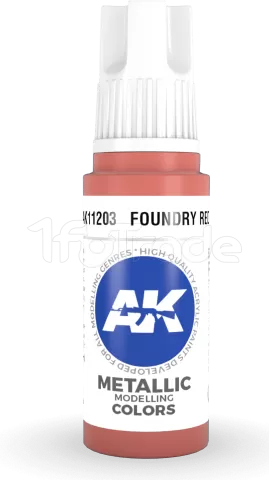 Photo de Ak Interactive  Pot de Peinture - Foundry Red (17 ml)