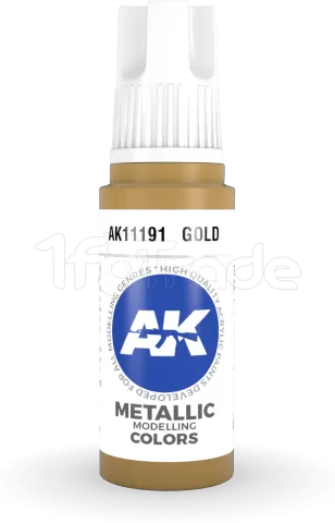 Photo de Ak Interactive  Pot de Peinture - Gold (17 ml)