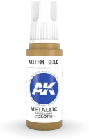 Photo de Ak Interactive  Pot de Peinture - Gold (17 ml)