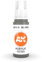 Photo de Ak Interactive  Pot de Peinture - Graphite (17 ml)