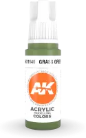 Photo de Ak Interactive  Pot de Peinture - Grass Green (17 ml)