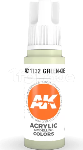 Photo de Ak Interactive  Pot de Peinture - Green-Grey (17 ml)