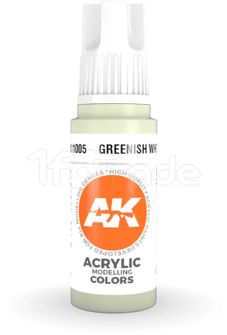 Photo de Ak Interactive  Pot de Peinture - Greenish White (17 ml)