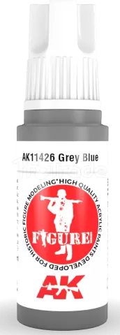 Photo de Ak Interactive  Pot de Peinture - Grey Blue (17 ml)