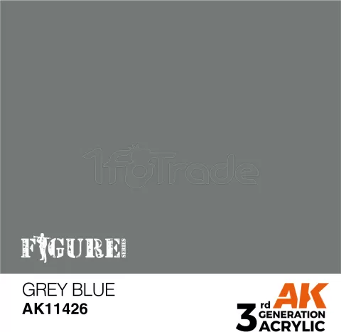 Photo de Ak Interactive  Pot de Peinture - Grey Blue (17 ml)