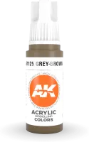 Photo de Ak Interactive  Pot de Peinture - Grey-Brown (17 ml)