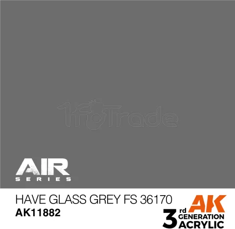 Photo de Ak Interactive  Pot de Peinture - Have Glass Grey Fs 36170