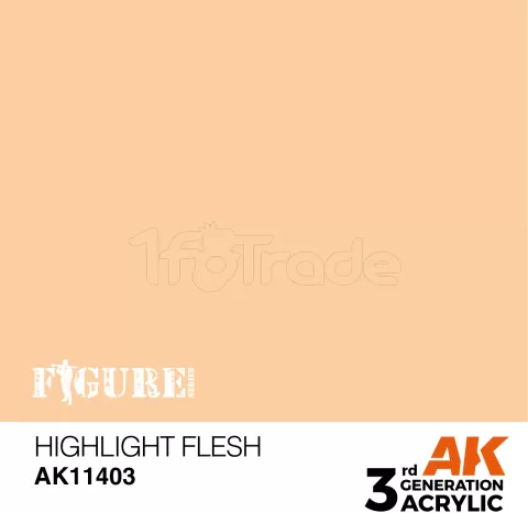 Photo de Ak Interactive  Pot de Peinture - Highlight Flesh (17 ml)