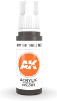 Photo de Ak Interactive  Pot de Peinture - Hull Red (17 ml)