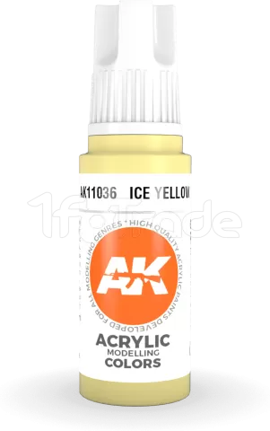 Photo de Ak Interactive  Pot de Peinture - Ice Yellow (17 ml)