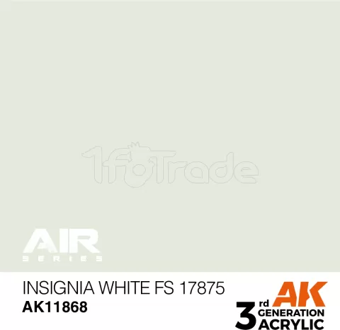 Photo de Ak Interactive  Pot de Peinture - Insignia White Fs 17875