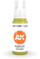 Photo de Ak Interactive  Pot de Peinture - Interior Yellow Green (17 ml)