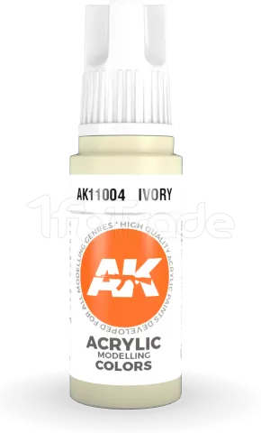 Photo de Ak Interactive  Pot de Peinture - Ivory (17 ml)