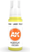 Photo de Ak Interactive  Pot de Peinture - Laser Yellow (17 ml)