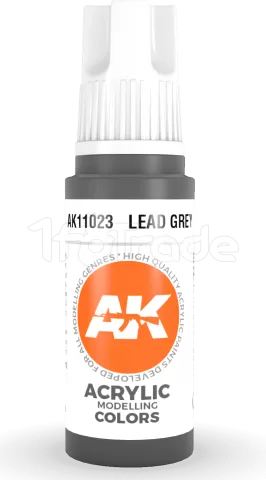 Photo de Ak Interactive  Pot de Peinture - Lead Grey (17 ml)