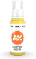 Photo de Ak Interactive  Pot de Peinture - Lemon Yellow (17 ml)