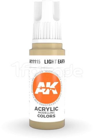 Photo de Ak Interactive  Pot de Peinture - Light Earth (17 ml)