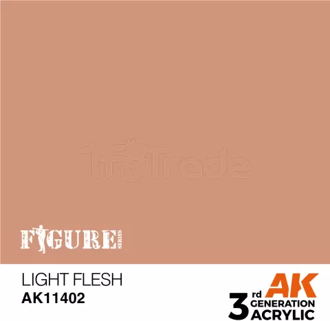 Photo de Ak Interactive  Pot de Peinture - Light Flesh (17 ml)