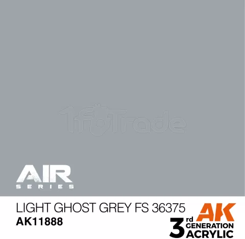 Photo de Ak Interactive  Pot de Peinture - Light Ghost Grey Fs 36375