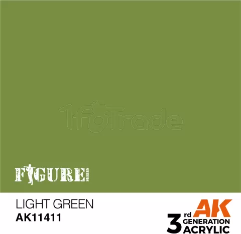 Photo de Ak Interactive  Pot de Peinture - Light Green (17 ml)