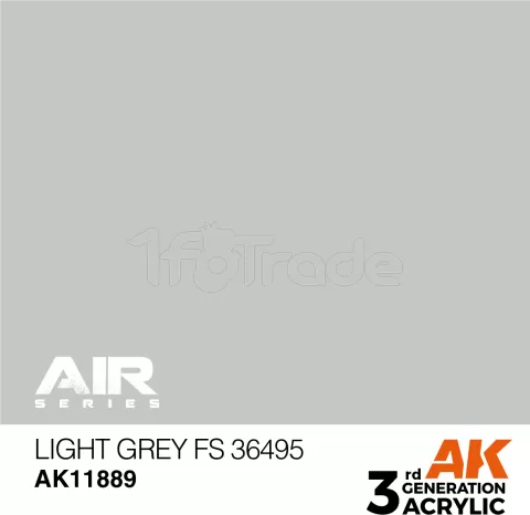 Photo de Ak Interactive  Pot de Peinture - Light Grey Fs 36495