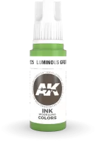 Photo de Ak Interactive  Pot de Peinture - Luminous Green Ink (17 ml)