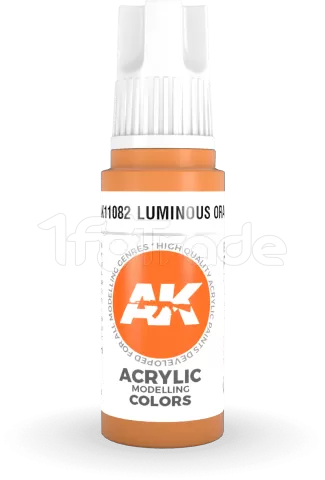 Photo de Ak Interactive  Pot de Peinture - Luminous Orange (17 ml)