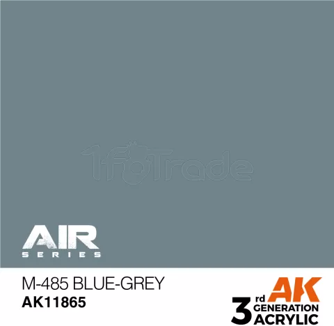 Photo de Ak Interactive  Pot de Peinture - M-485 Blue-Grey