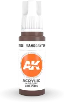 Photo de Ak Interactive  Pot de Peinture - Mahogany Brown (17 ml)