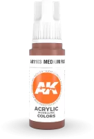 Photo de Ak Interactive  Pot de Peinture - Medium Rust (17 ml)