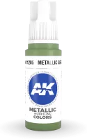 Photo de Ak Interactive  Pot de Peinture - Metallic Green (17 ml)