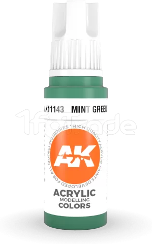 Photo de Ak Interactive  Pot de Peinture - Mint Green (17 ml)