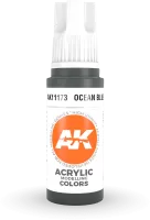 Photo de Ak Interactive  Pot de Peinture - Ocean Blue (17 ml)