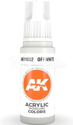 Photo de Ak Interactive  Pot de Peinture - Offwhite (17 ml)