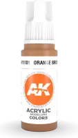 Photo de Ak Interactive  Pot de Peinture - Orange Brown (17 ml)