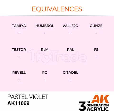 Photo de Ak Interactive  Pot de Peinture - Pastel Violet (17 ml)