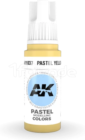 Photo de Ak Interactive  Pot de Peinture - Pastel Yellow (17 ml)