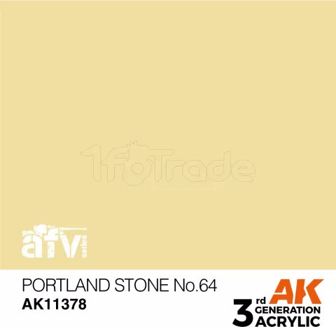 Photo de Ak Interactive  Pot de Peinture - Portland Stone No.64 (17 ml)