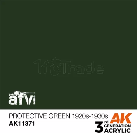 Photo de Ak Interactive  Pot de Peinture - Protective Green 1920S-1930S (17 ml)