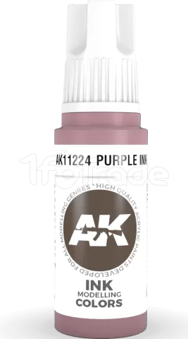 Photo de Ak Interactive  Pot de Peinture - Purple Ink (17 ml)