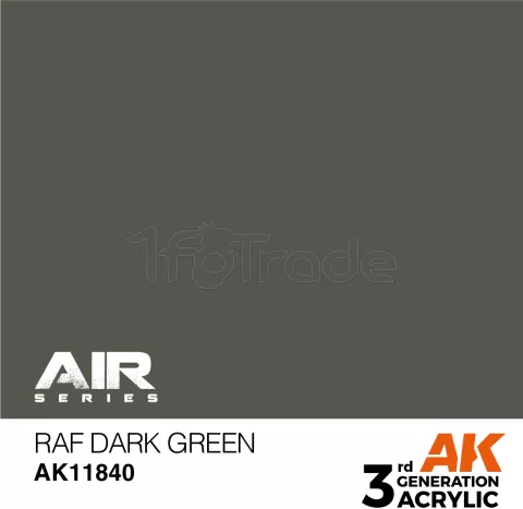 Photo de Ak Interactive  Pot de Peinture - Raf Dark Green