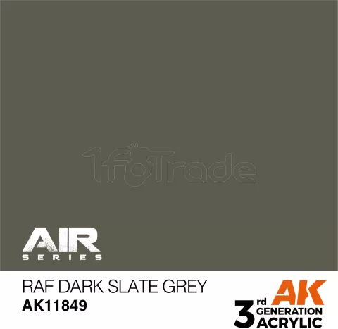 Photo de Ak Interactive  Pot de Peinture - Raf Dark Slate Grey