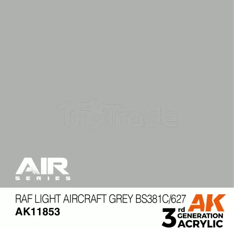 Photo de Ak Interactive  Pot de Peinture - Raf Light Aircraft Grey Bs381C/627