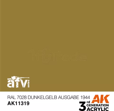 Photo de Ak Interactive  Pot de Peinture - Ral 7028 Dunkelgelb Ausgabe 1944 (17 ml)