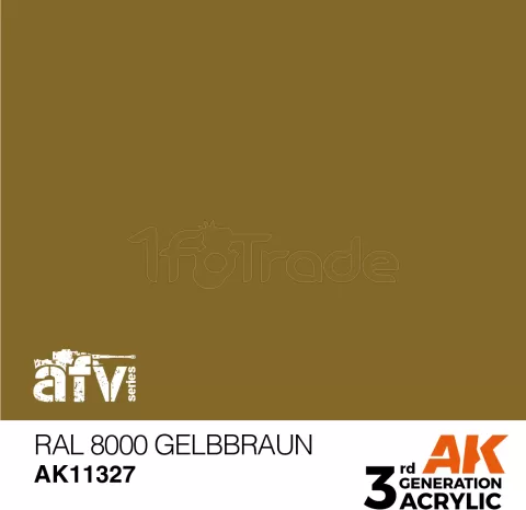 Photo de Ak Interactive  Pot de Peinture - Ral 8000 Gelbbraun (17 ml)