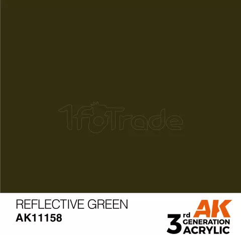 Photo de Ak Interactive  Pot de Peinture - Reflective Green (17 ml)