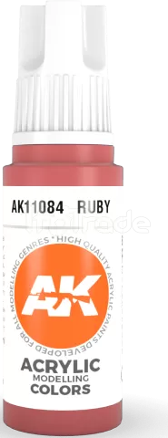 Photo de Ak Interactive  Pot de Peinture - Ruby (17 ml)