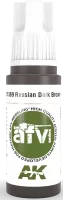 Photo de Ak Interactive  Pot de Peinture - Russian Dark Brown 6K (17 ml)